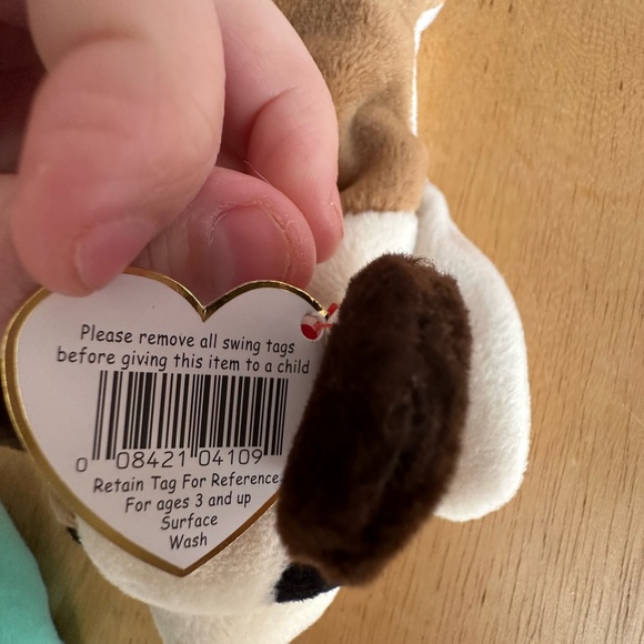 Ty Toys Ty Beanie Baby Bernie Dog Rare Poshmark
